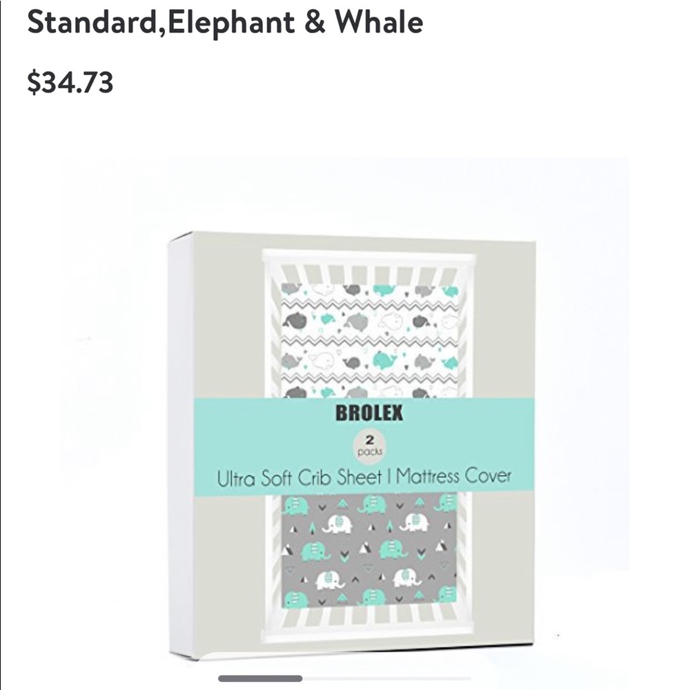Brolex Mini baby crib sheets
